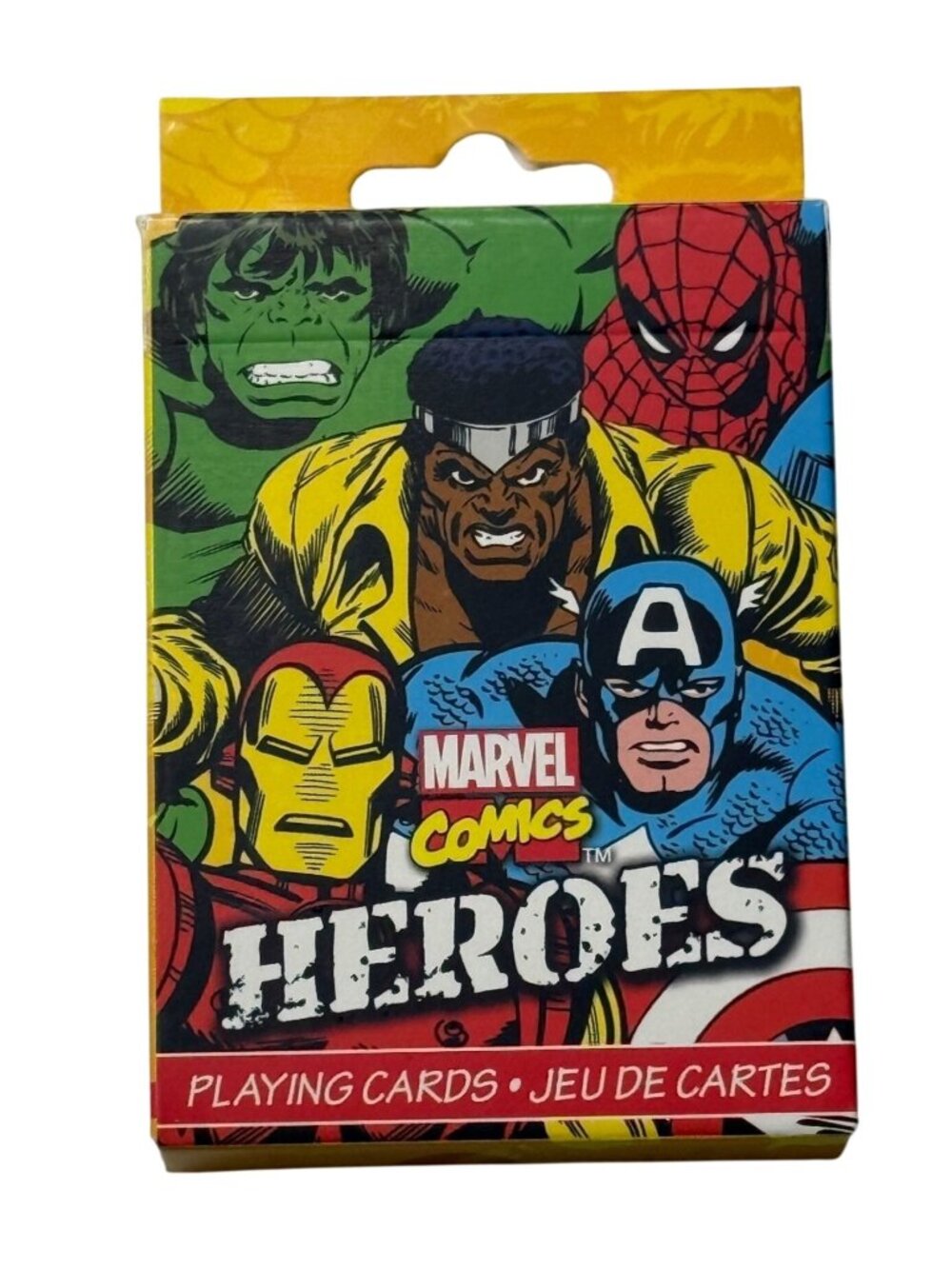 Marvel Heroes Playing Cards Hulk Spider-Man Iron Man Captain America